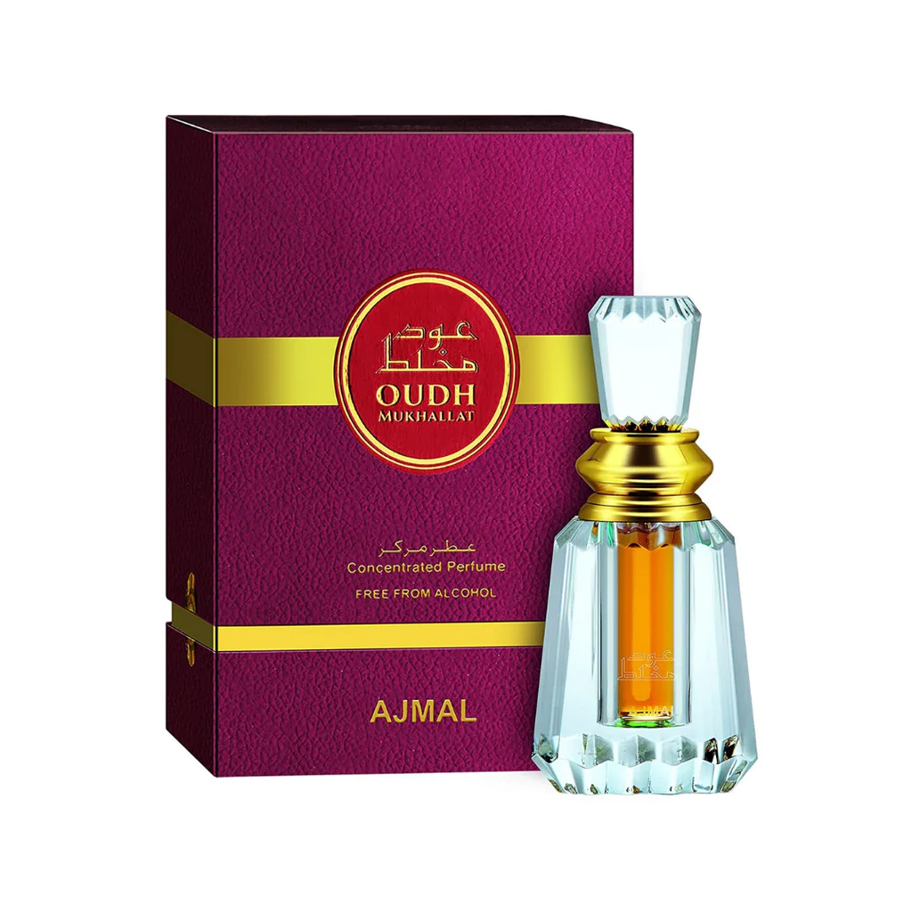 Ajmal Unisex Oudh Mukhallat CP Concentrated Perfume 6ml Alcohol Free