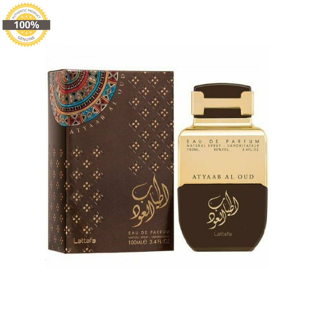 Lattafa Atyab Al Oud Eau De Parfum for Men & Women (100ml)