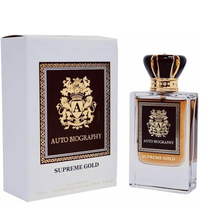 Paris Corner Autobiography Supreme Gold EDP 50ml for Men