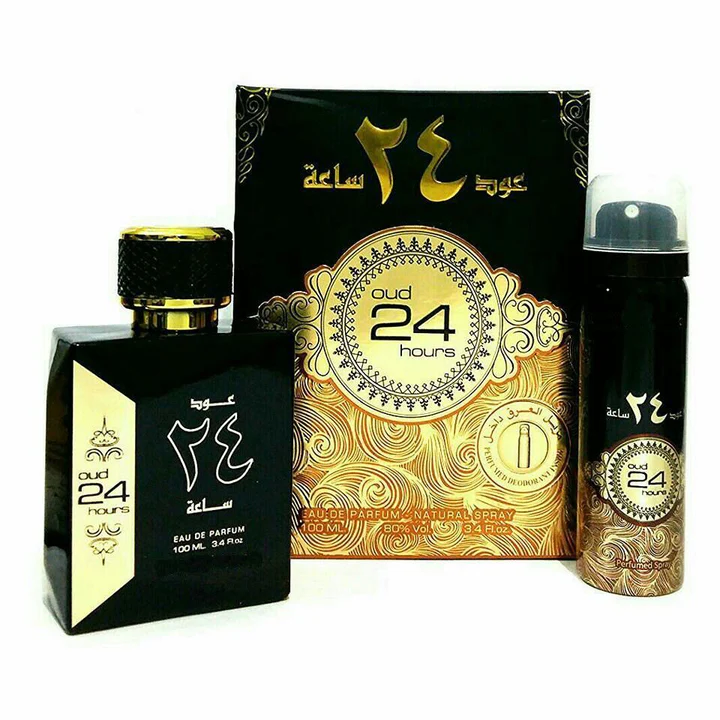 OUD 24 HOURS - EDP (Free Deodorant) - 100 ML BY ARD AL ZAAFARAN