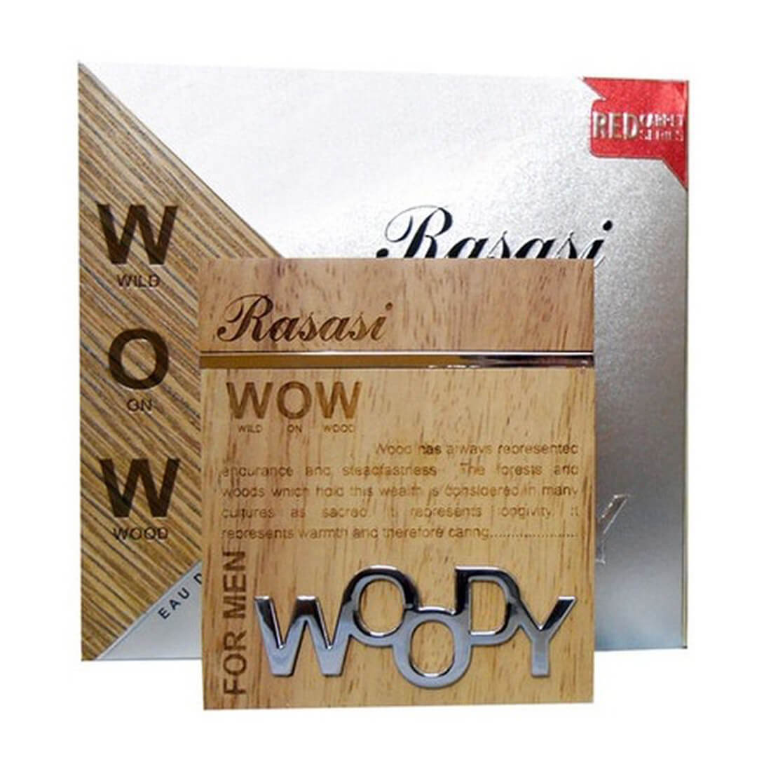 Rasasi WOW Woody For Men Eau De Perfume - 60ml