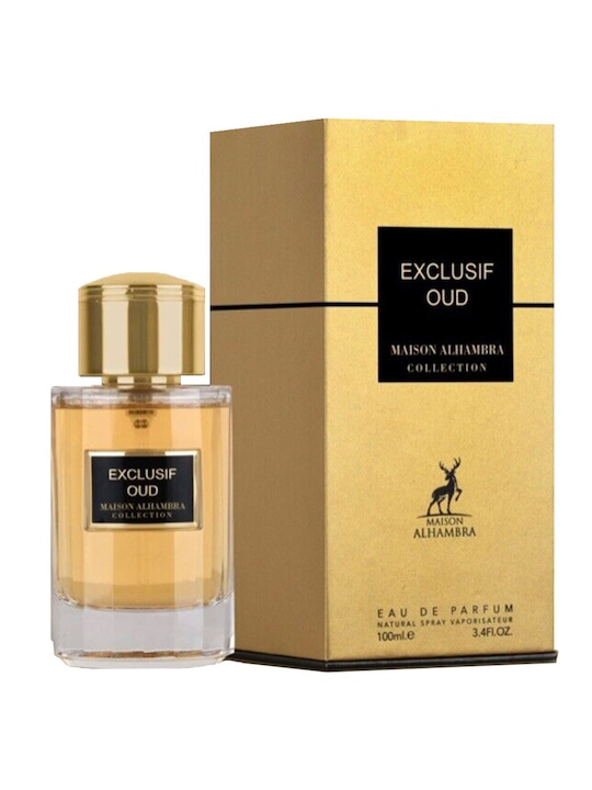 Lattafa Maison Alhambra Collection Exclusif Oud Eau De Parfum - 100 ml For Men & Women