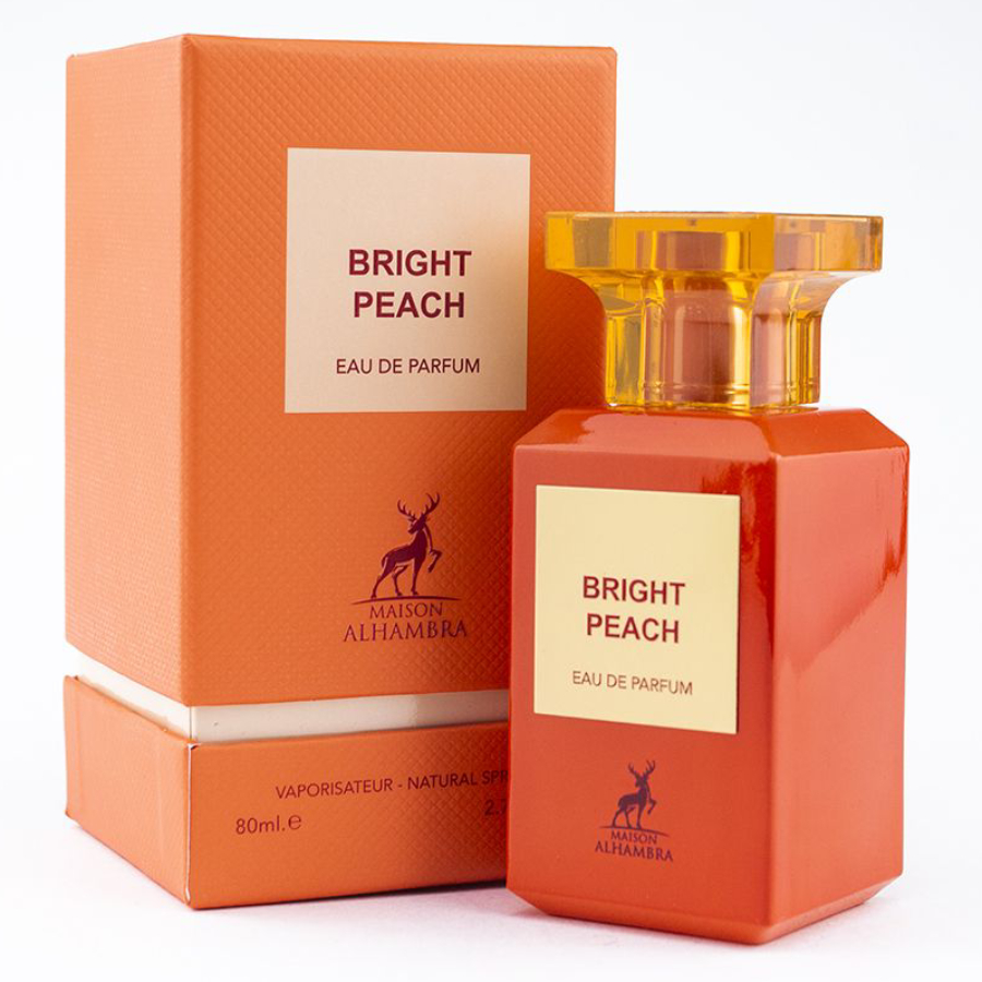 Lattafa BRIGHT PEACH EDP by MAISON ALHAMBRA - 80ml For Men & Women