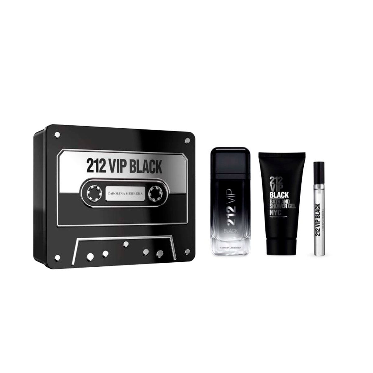 Carolina Herrera 212 Vip Black Gift Set