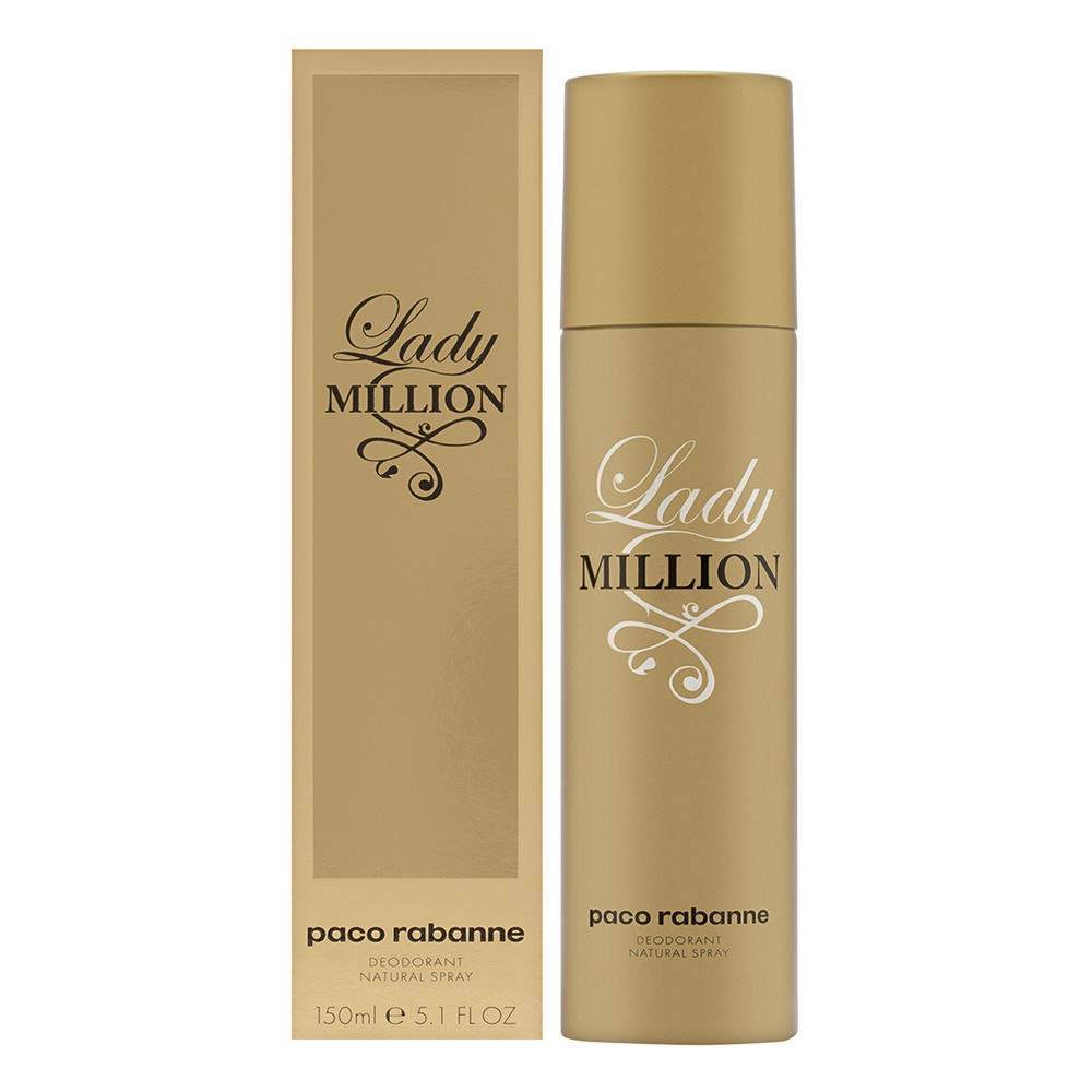 Paco Rabanne Lady Million Deodrant Spray 150 Ml For Women