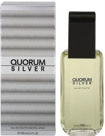 Antonio Banderas Puig Quorum Silver 100ML EDT For Men