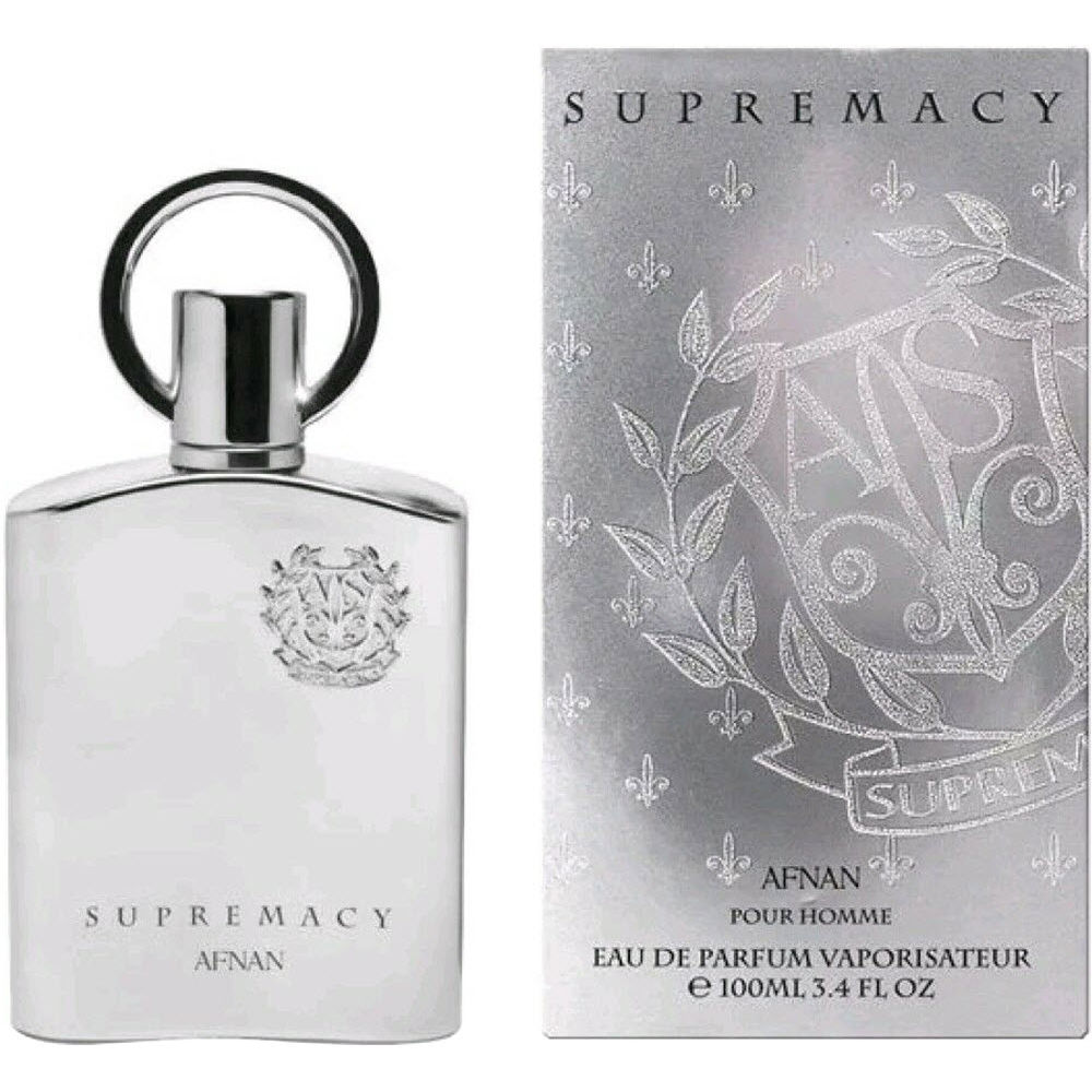 Afnan Supremacy Silver Pour Homme Eau de Parfum 100ML For Men