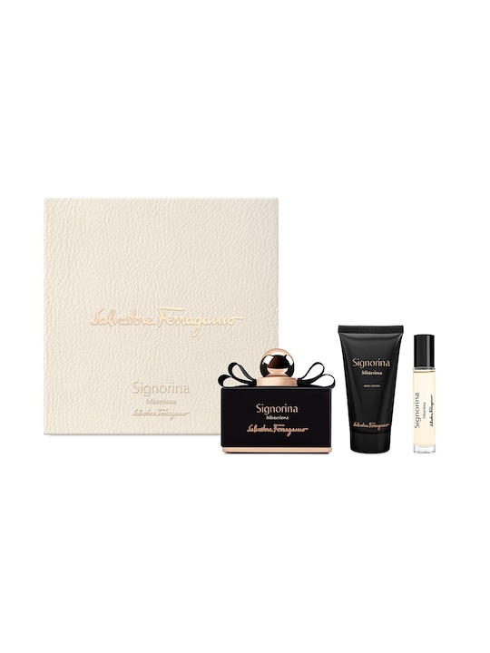 Salvatore Ferragamo Signorina Misteriosa Set (Eau de Parfum 100ml + 10ml + Body Lotion 50ml)