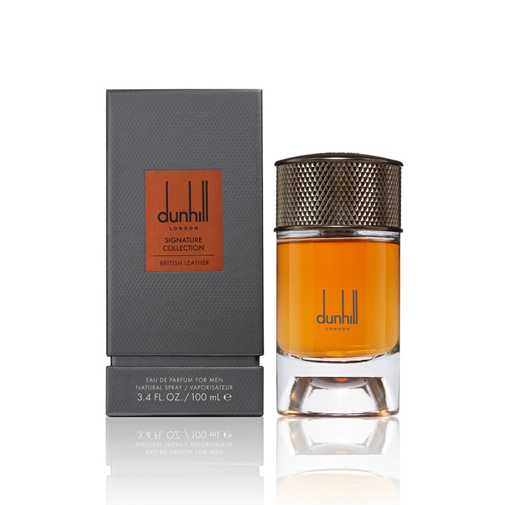 DUNHILL SIGNATURE COLLECTION BRITISH LEATHER 100ML EDP FOR MEN