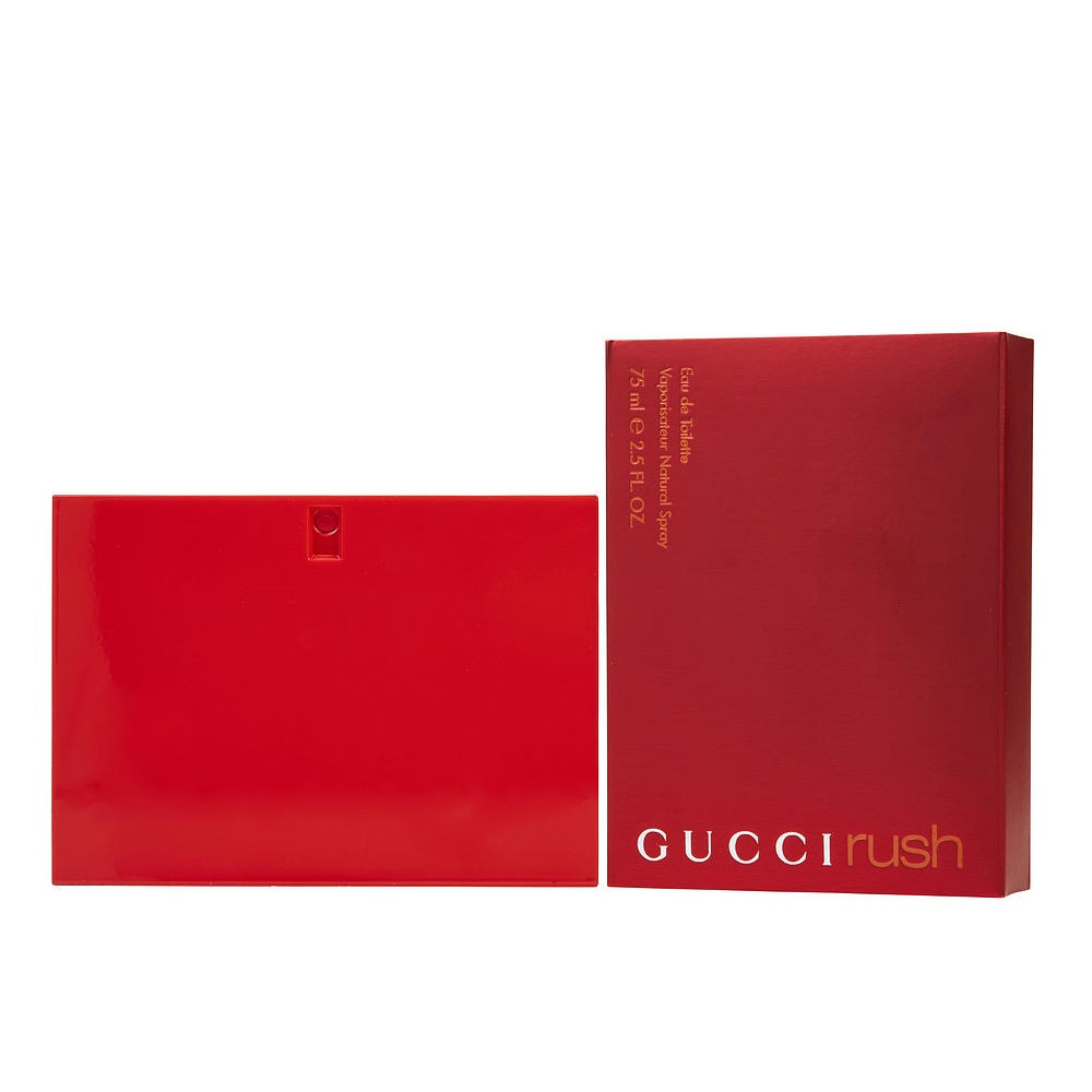 GUCCI RUSH EAU DE TOILETTE PERFUME FOR WOMEN 75ML