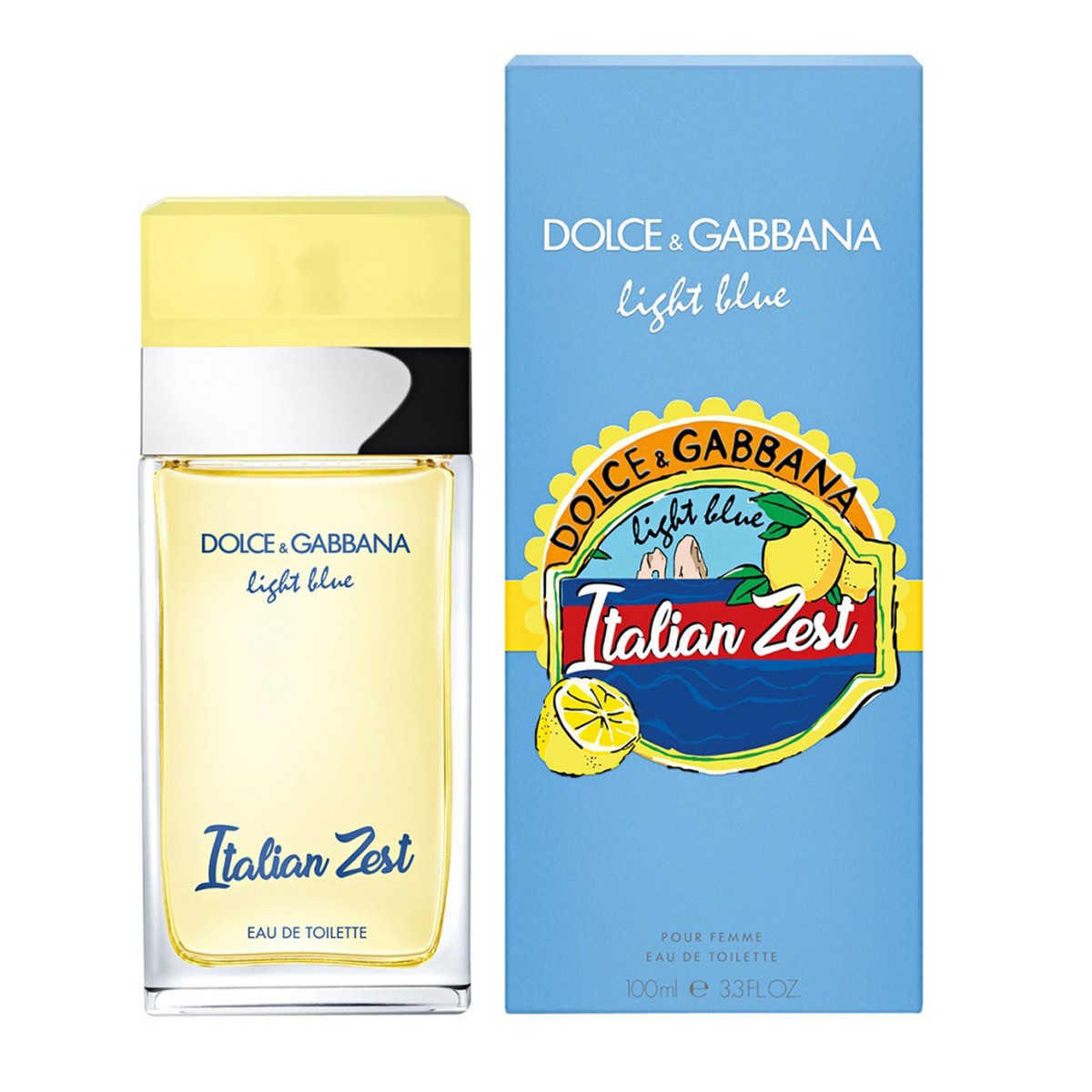 Dolce & Gabbana Light Blue Italian Zest 100ml EDT for Women