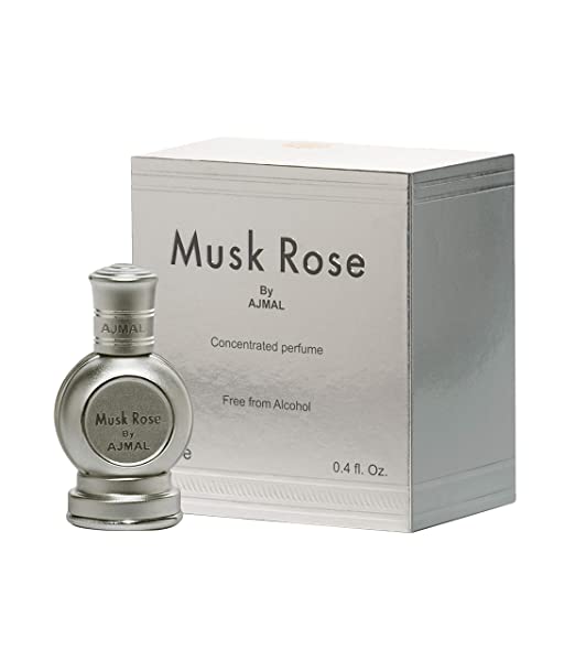 Musk Rose Concentrated Floral Perfume Free From Alcohol 12ml for unisex