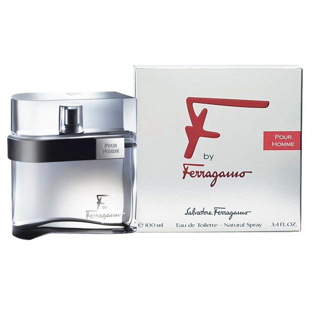 Salvatore Ferragamo F By Ferragamo Pour Homme Silver EDT 100ml for Men