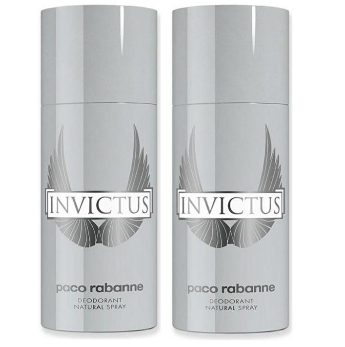 Paco Rabanne Invictus Deodorant (Combo Pack of 2)