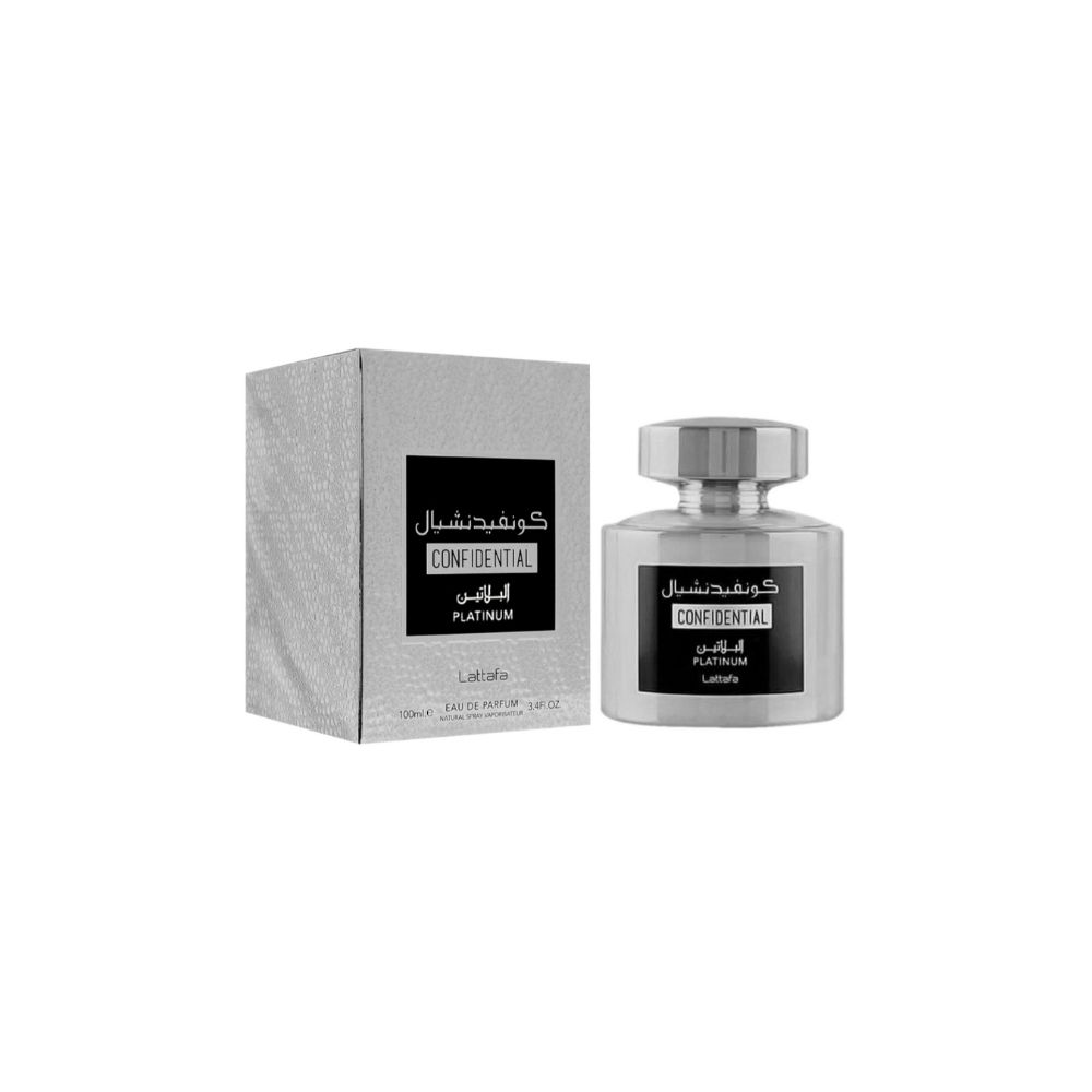 Lattafa Confidential Platinum Eau De Parfum (100ml) For Men & Women