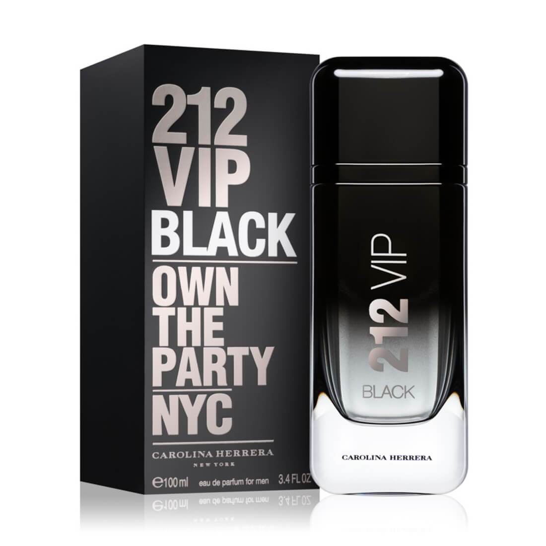 Carolina Herrera 212 VIP Black 100ml Eau De Parfum for Men